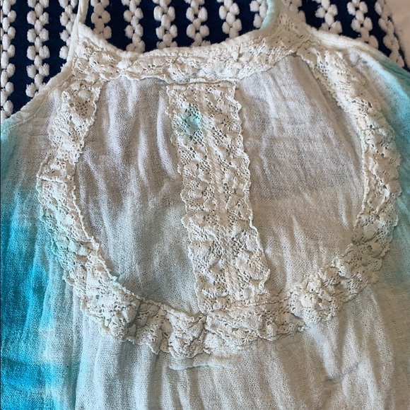 Tie dye halter top. - Picture 3 of 6